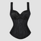 corset noir pour femme
