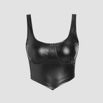 Corset Cuir Noir - Vignette | Maison du Corset