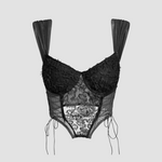 Corset Dentelle Noir - Vignette | Maison du Corset