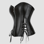 Corset Femme Cuir Noir - Vignette | Maison du Corset