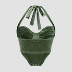 Corset Femme Vert - Vignette | Maison du Corset
