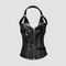 corset noir viking pour femme