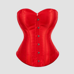 Corset Satin Femme Rouge - Vignette | Maison du Corset