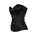 Corset femme steampunk noir - Vignette | Maison du Corset