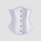 corset underbust de couleur blanc