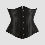 Corset underbust satin noir - Vignette | Maison du Corset