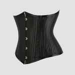 Corset underbust satin noir - Vignette | Maison du Corset