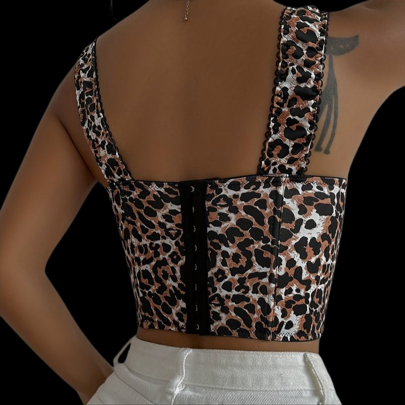 Vente de Costume Corset Léopard Sexy pas cher - Déguisement Halloween Vente de Costume Corset Léopard Sexy pas cher - Déguisement Halloween