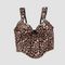 Corset femme bustier léopard