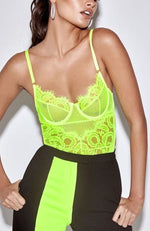 Corset Dentelle Effet Body - Vignette | Maison du Corset