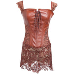 Corset Dentelle Marron - Vignette | Maison du Corset