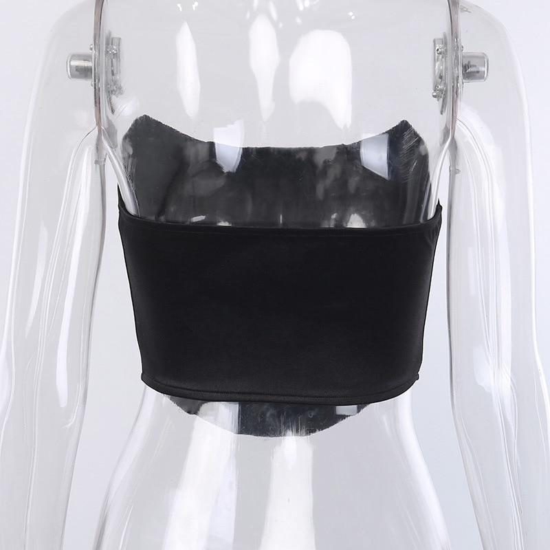 bustier sans bretelles
