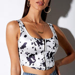 Corset Bustier Top White - Vignette | Maison du Corset