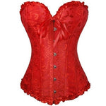Corset Ancien à Lacet rouge - Vignette | Maison du Corset