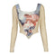 un corset longue manche