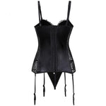 Corset Porte-jarretelles Noir Grande Taille - Vignette | Maison du Corset