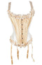 un corset porte-jarretelles beige tendance | Maison du Corset