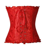 Corset Ancien à Lacet rouge - Vignette | Maison du Corset