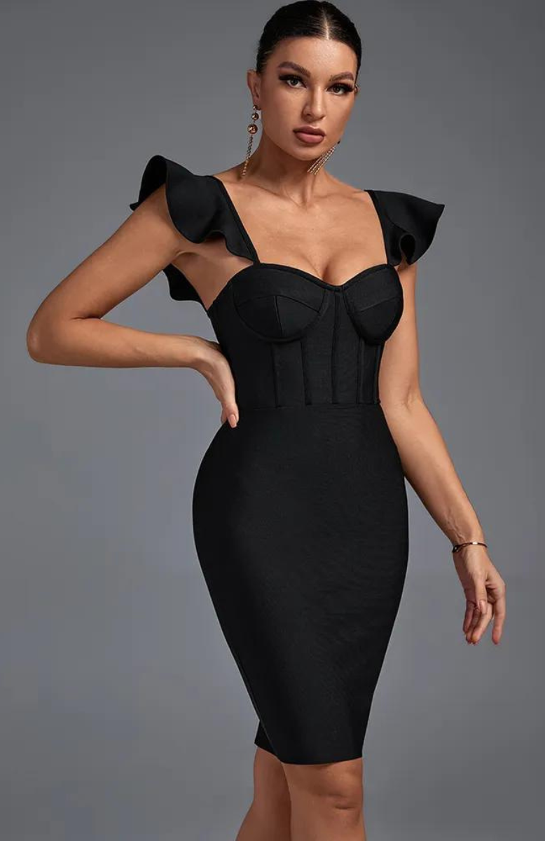 Robe bustier discount soirée