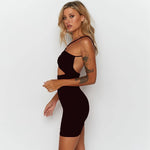 Robe Corset Noir Élégante - Vignette | Maison du Corset