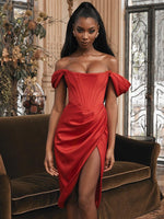 Robe Corset Rouge - Vignette | Maison du Corset