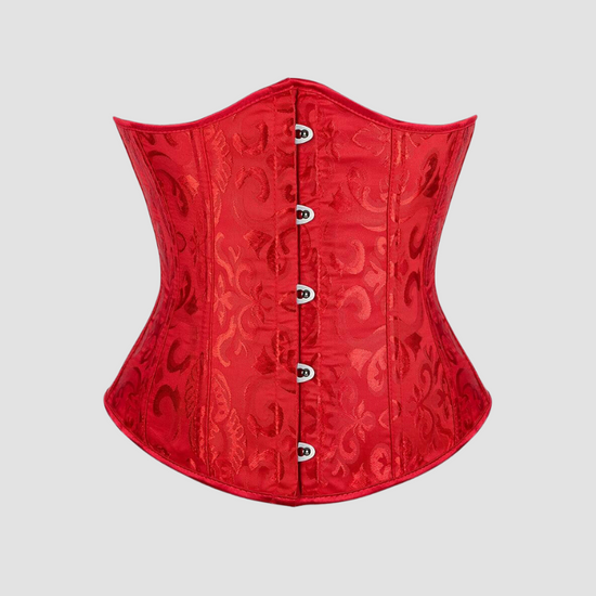 corset underbust de couleur rouge | Maison du Corset