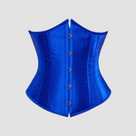 corset de couleur bleue pour femme