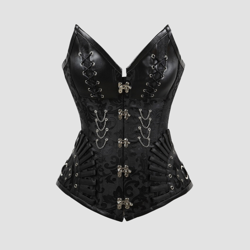 corset noir style pirate