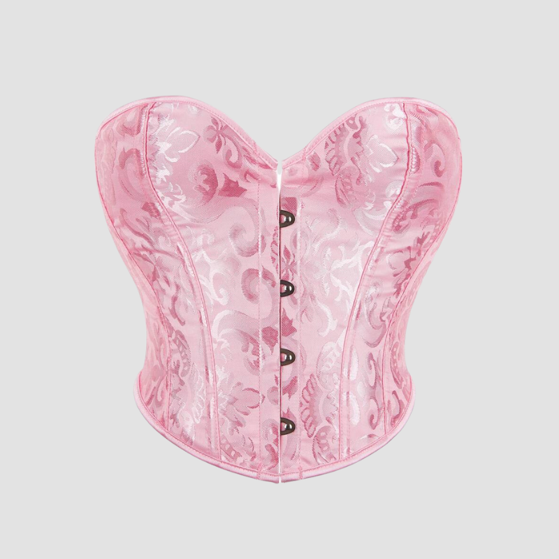 corset de couleur rose poudré