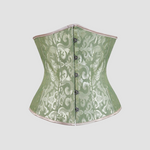 corset underbust de couleur vert claire | Maison du Corset