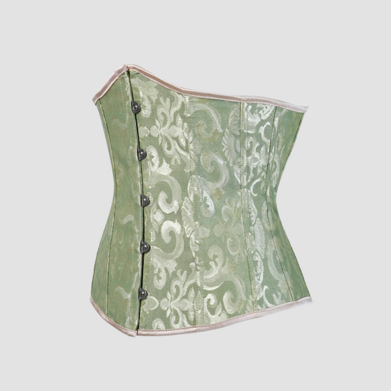 corset de couleur vert clair