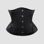 corset underbust noir pour femme 