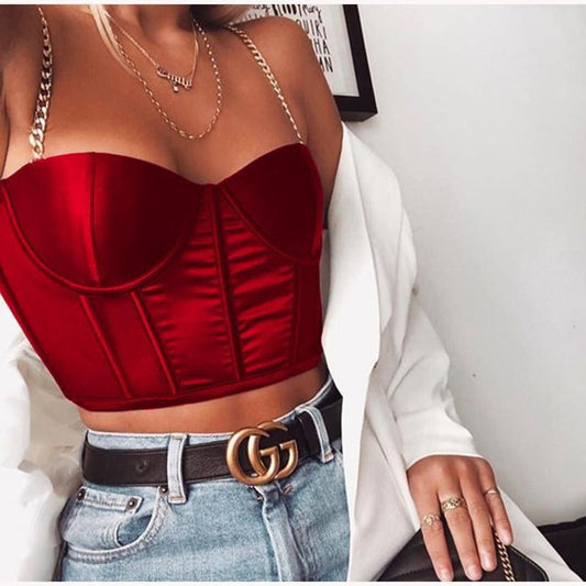 Bustier Corset Rouge | Maison du Corset