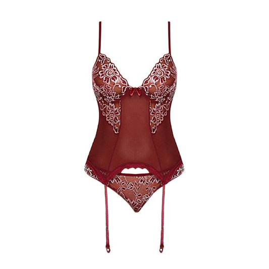 corset avec porte-jarretelle intégré 
