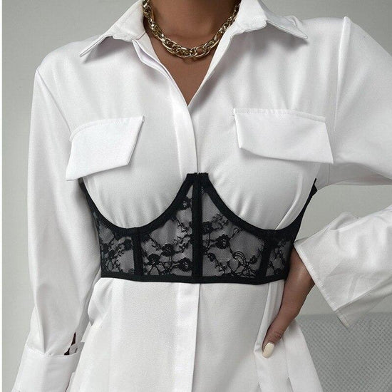 corset bustier style ceinture