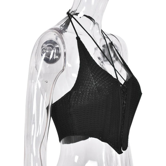 corset bustier luxueux noir