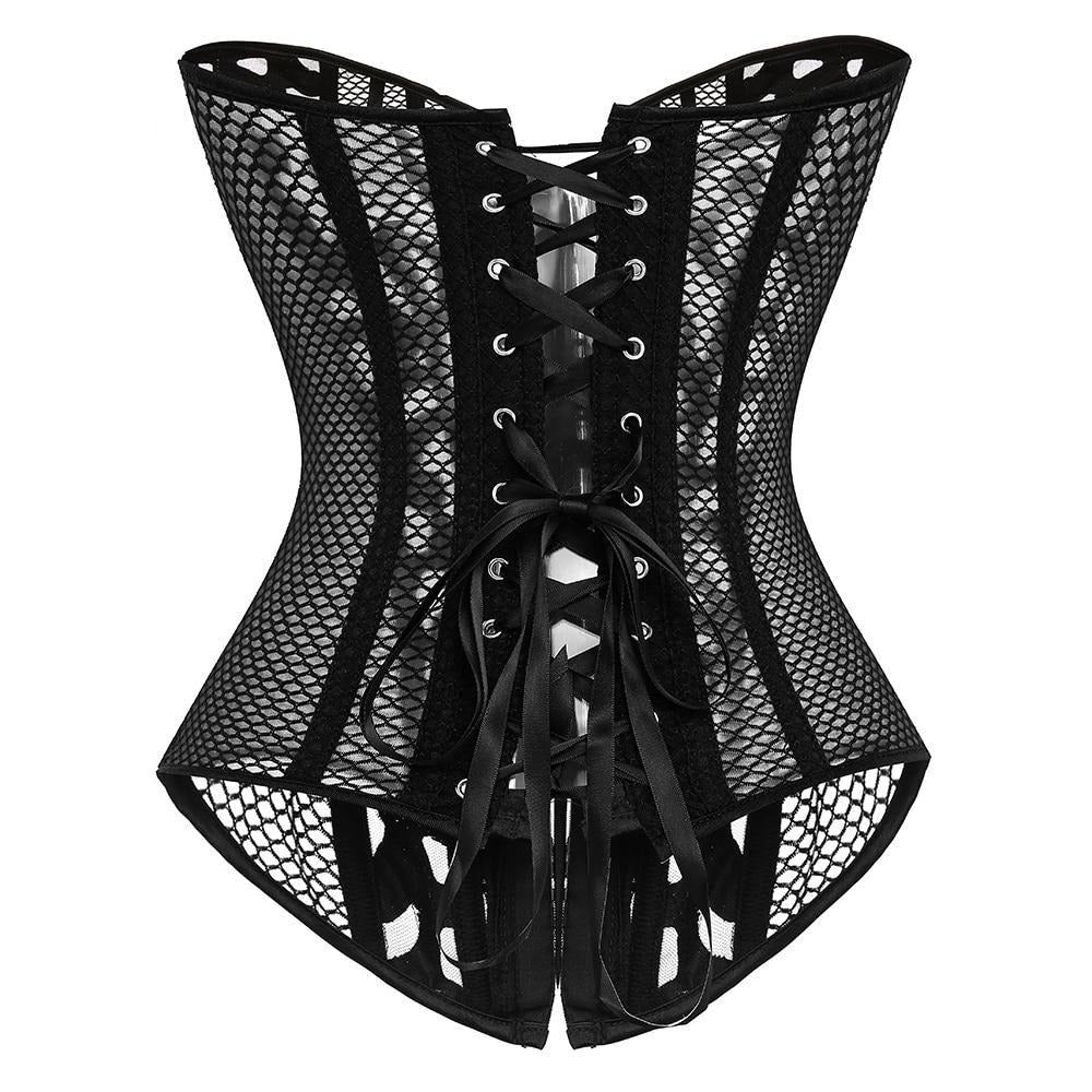 corset noir pour femme
