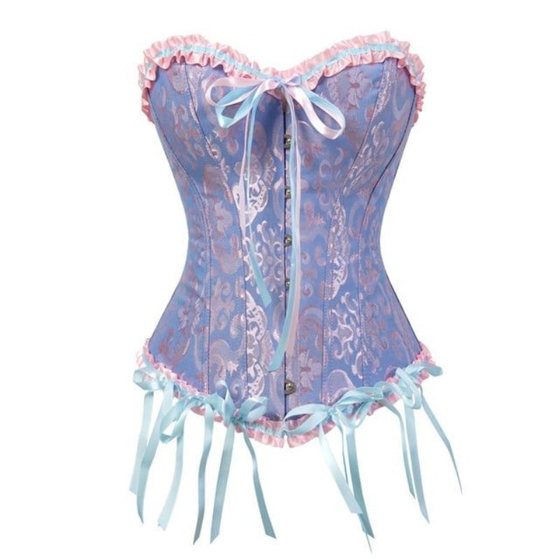 Un corset avec un style digne de l'époque de la renaissance 