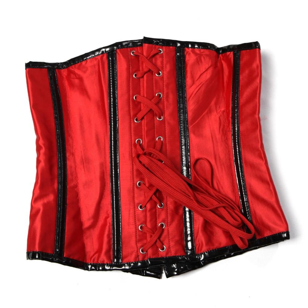 Lacet au dos du corset pour femme qui se porte comme un haut