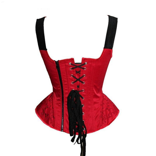 vu de dos d'un Vintage bustier corset tops | Maison du Corset