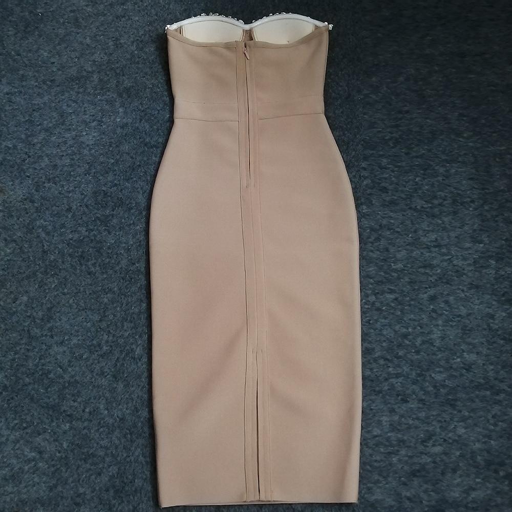 robe longue corset bustier  vu de dos