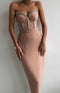robe longue corset bustier | Maison du Corset