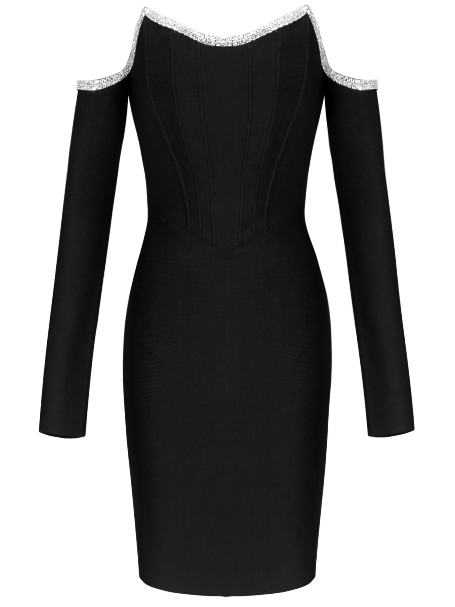 robe corset cocktail noire | Maison du Corset
