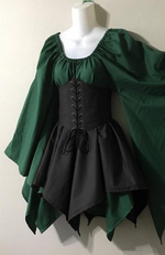 Robe corset du Moyen âge | Maison du Corset