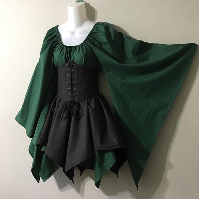 robe corset médiévale