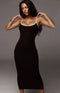 robe longue corset bustier noir | Maison du Corset